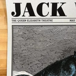 Jack White - 2012 Rob Jones Poster Vancouver, BC