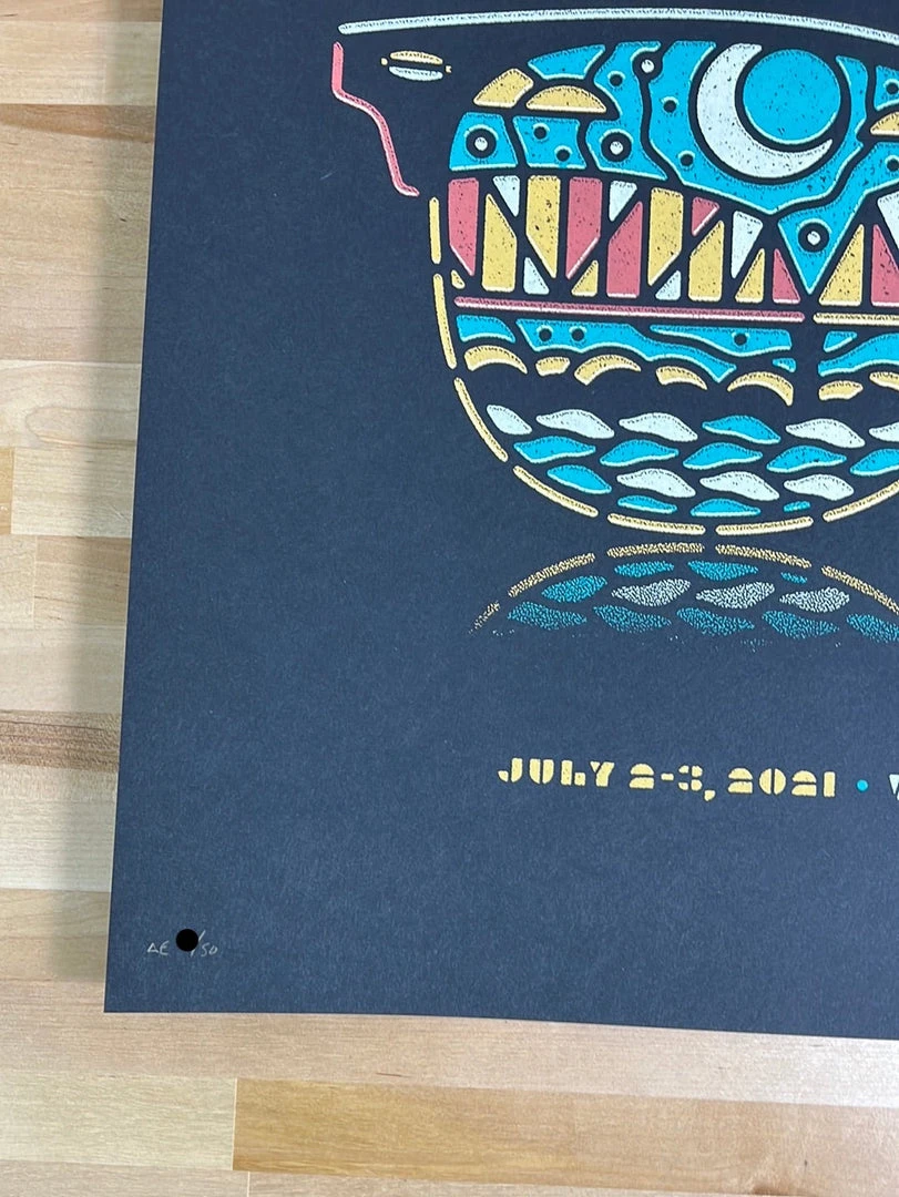 Greensky Bluegrass - 2022 DKNG Poster Louisville, KY Waterfront