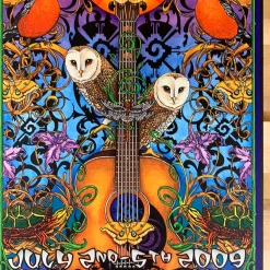 Gig Posters Rothbury - 2009 Michael Everett Poster Conscious Alliance