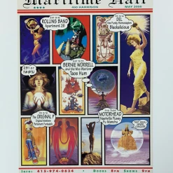 Gig Posters MHP 91 May - 2000 Greg Coiner Poster Maritime Hall San Fran 1st