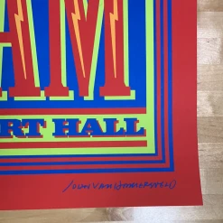 Eric Clapton Cream - 2005 John Van Hamersveld Poster London AE 19x27.5