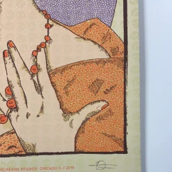 The Sonics - 2016 Fugscreens Studios Poster Brooklyn, NY Warsaw