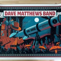 Methane Studios Dave Matthews Band - 2021 Methane Poster George, WA 9/3