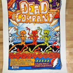 Gig Posters Dead & Company - 2021 AJ Masthay Poster Hollywood, CA S/N