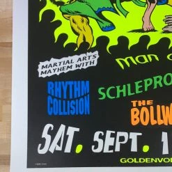 TAZ Deadly Hands Of Dr. Strange - 1994 T.A.Z. Poster Boston, MA 1st Ed Gig Posters