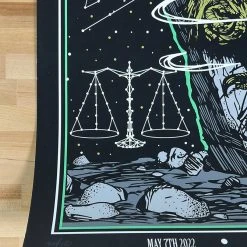 Gig Posters Metallica - 2022 Chris Alliston Poster Curitiba, Brazil