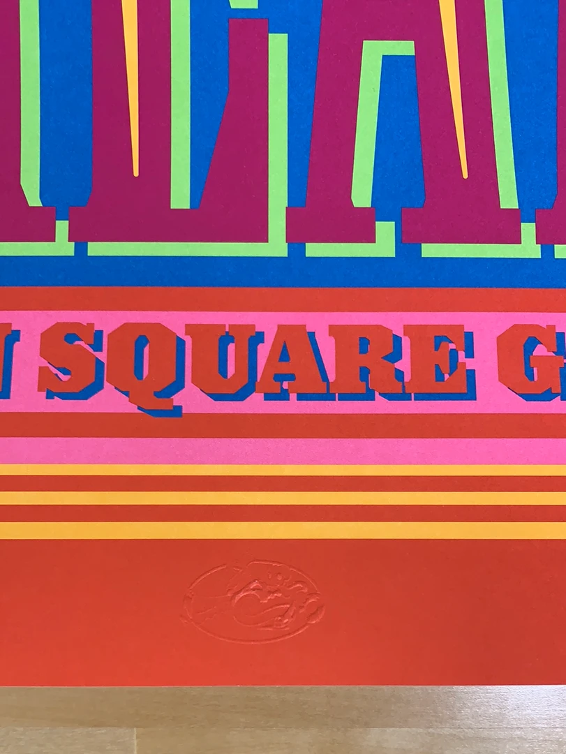 Eric Clapton Cream - 2005 John Van Hamersveld Poster New York AE 19x27.5 Gig Posters