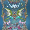 Umphrey's McGee - 2020/2021 Marq Spusta Poster Miami, FL 1st Teal