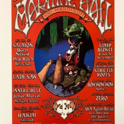 Dave Huckins MHP 44 March - 1998 Poster Maritime Hall San Fran 1st