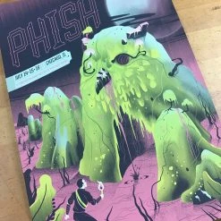 Phish - 2017 Delicious Design League Poster Chicago, IL Northerly Island