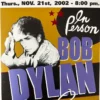 Bob Dylan - 2002 Geoff Gans Poster Wilkes Barre, PA 11/21