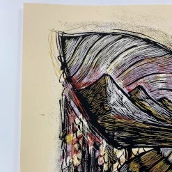 Edward Sharpe & The Magnetic Zeros - 2016 Dan Grzeca Poster Cambridge, MA