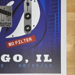Sold Out Posters Rolling Stones - 2019 Poster Chicago, IL Soldier Field No Filter Tour 6/25