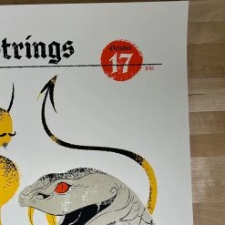 Billy Strings - 2021 Delicious Design League Poster Denver, CO 10/17 AP Colorado