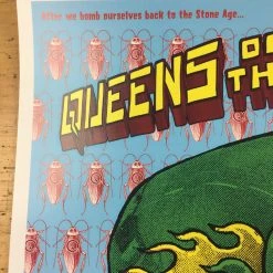 Queens Of The Stone Age - 2003 EMEK Poster Fort Worth, TX Ridglea Theatre