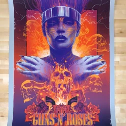 Gig Posters Guns N' Roses - 2021 Vance Kelly Poster 1st Edition