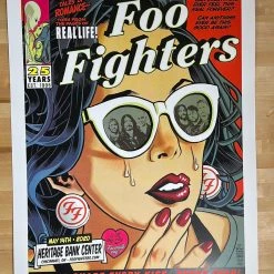 Foo Fighters - 2020 Brian Ewing Poster Cincinnati, OH AP