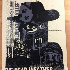 Gig Posters The Dead Weather - 2009 Methane Studios Poster Portland Roseland Theatre