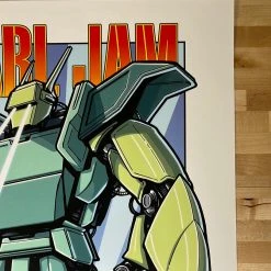 Pearl Jam - 2006 Joe Whyte Poster Brisbane, AUS Kings Of Leon