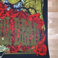 Grateful Dead - 2021 Rhys Cooper Poster Art Print Gold Foil