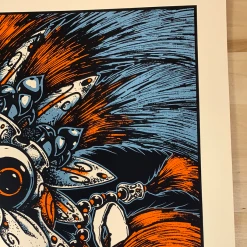 Bali Skull - 2009 Jeral Tidwell Poster Art Print 1st Edition Art Prints