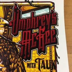 Umphrey's McGee 2016 - AJ Masthay Poster Albany, NY Palace Theatre Gig Posters
