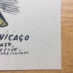 Raise The Woof - 2009 Jay Ryan Poster Chicago, IL House Of Blues With Devil In A