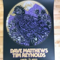 Dave Matthews Band - 2020 Ken Taylor Poster Cancun, MEX