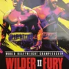 Sold Out Posters Boxing - 2020 Poster Wilder Vs Fury 2