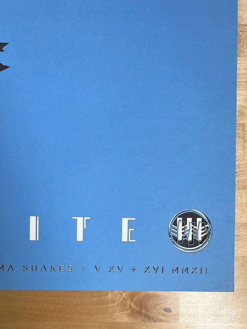 Gig Posters Jack White - 2012 Matthew Jacobson Poster Nashville, TN