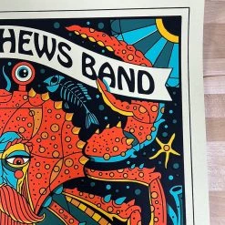 Methane Studios Gig Posters Dave Matthews Band - 2021 Methane Poster West Palm Beach, FL 7/31