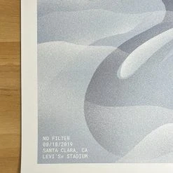 Sold Out Posters Rolling Stones - 2019 Poster No Filter Tour Santa Clara, CA