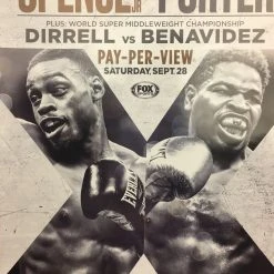 Sold Out Posters Boxing - 2019 Poster Spence Jr. Vs Porter