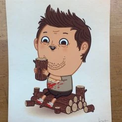 Art Prints I Got Wood - 2013 Mike Mitchell Poster