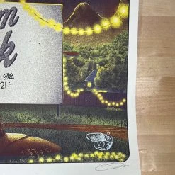 Railey Bace Prints Pearl Jam - 2021 Bailey Race Poster Missoula, MT Streaming AP Gig Posters