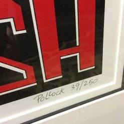 Phish - 1997 Jim Pollock Poster Art Of Modern Rock Series, Framed