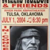 Willie Nelson - 2004 Franks Brothers 7/1 Poster Tulsa, OK Gig Posters