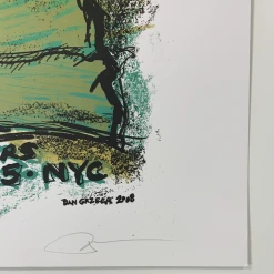 The Black Keys - 2008 Dan Grzeca Poster New York, NYC Terminal 5 Gig Posters