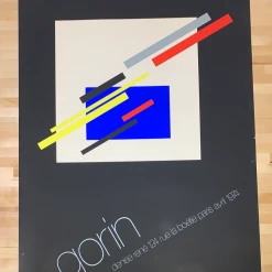 Charles Hinman Neoplastique #7 - Jean Gorin 1974 Art Print Denise Rene Original Vintage Art Prints