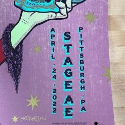 Gig Posters Mastodon - 2022 Tara McPherson Poster Pittsburgh, PA