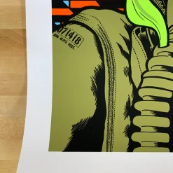 Ames Brothers Pearl Jam - 2018 Ames Design Poster S/N Lisbon, PRT Passeio Maritimo De Alges Gig Posters