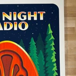 Colorado Late Night Radio - 2021 Mike Tallman Poster Denver, CO S/N