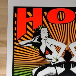 TAZ Hole - 1994 T.A.Z. Poster Los Angeles, CA Palladium 1st Ed Gig Posters