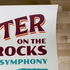 Michael Penda Guster - 2021 Michael Penta Poster Red Rocks Morrison, CO