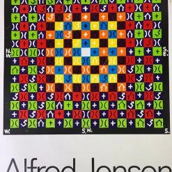 Alfred Jensen - 1973 Art Print Poster Original Vintage Art Prints