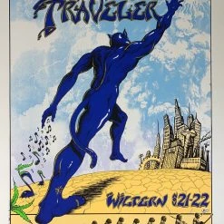 Blues Traveler - 1995 EMEK Poster Los Angeles, CA Wiltern Theatre Gig Posters