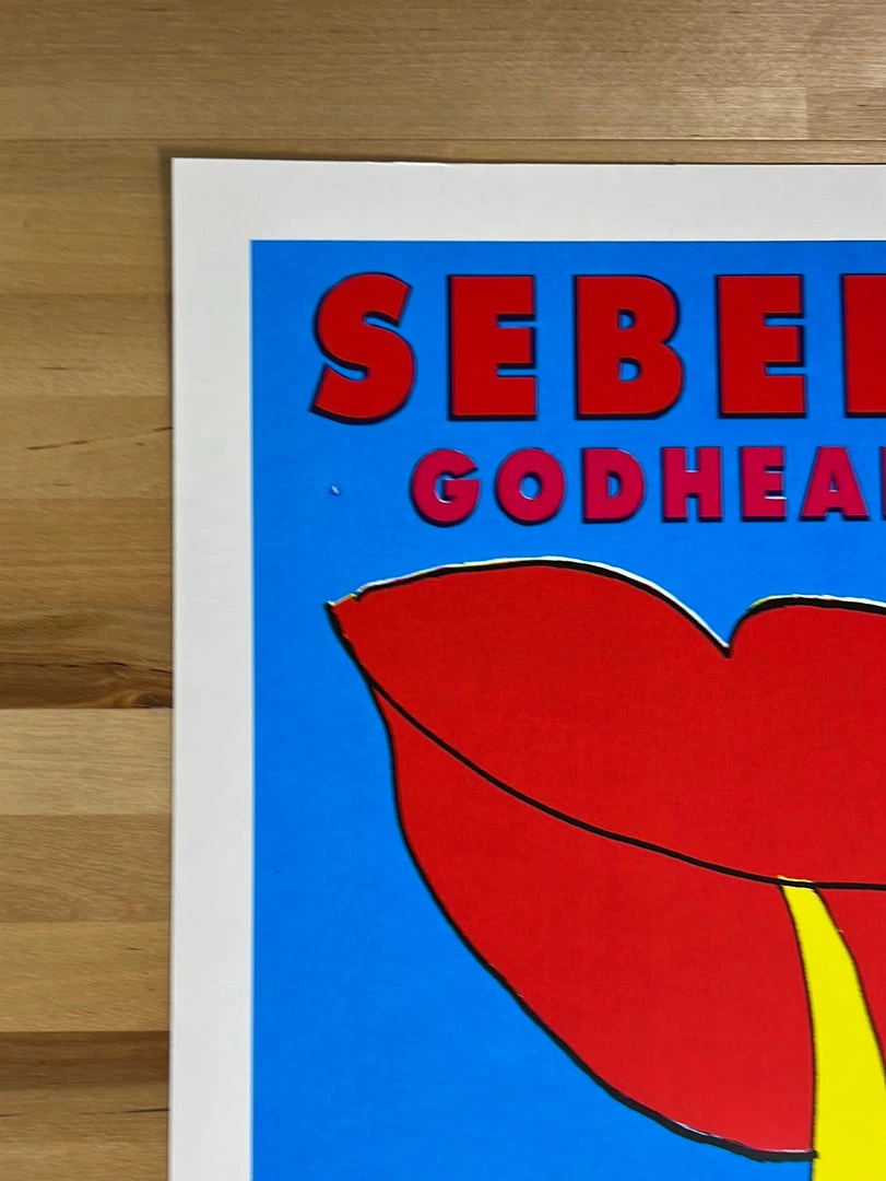 Sebadoh - 1995 Matt Getz Poster San Diego, Hollywood, CA