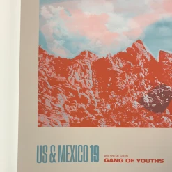 Sold Out Posters Mumford & Sons - 2019 Poster Mexico City Gentlemen Of The Road Gig Posters