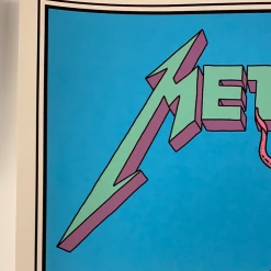 Metallica - 2019 Tyler Skaggs Poster El Paso, TX Don Haskins Center Gig Posters