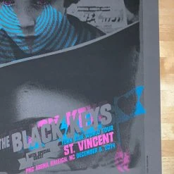 The Black Keys - 2014 Matt Pfahlert Poster Raleigh, NC